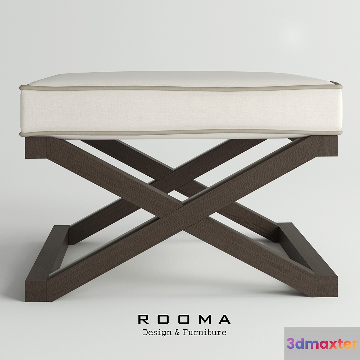 Poof Cross Rooma Design 3D Max