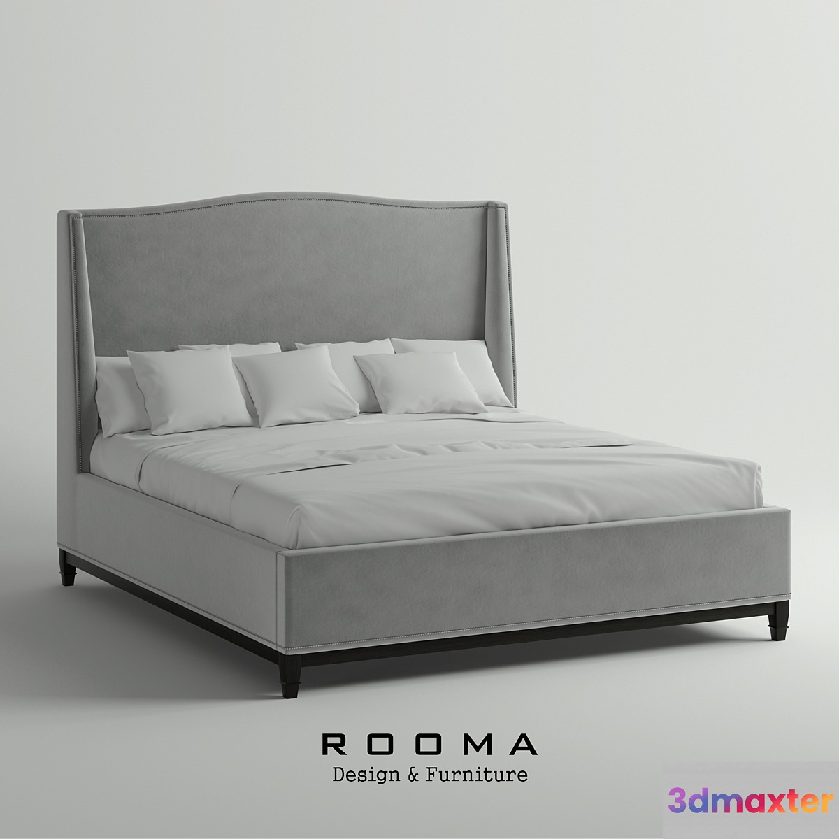 Bed Flor Rooma design 3D Max