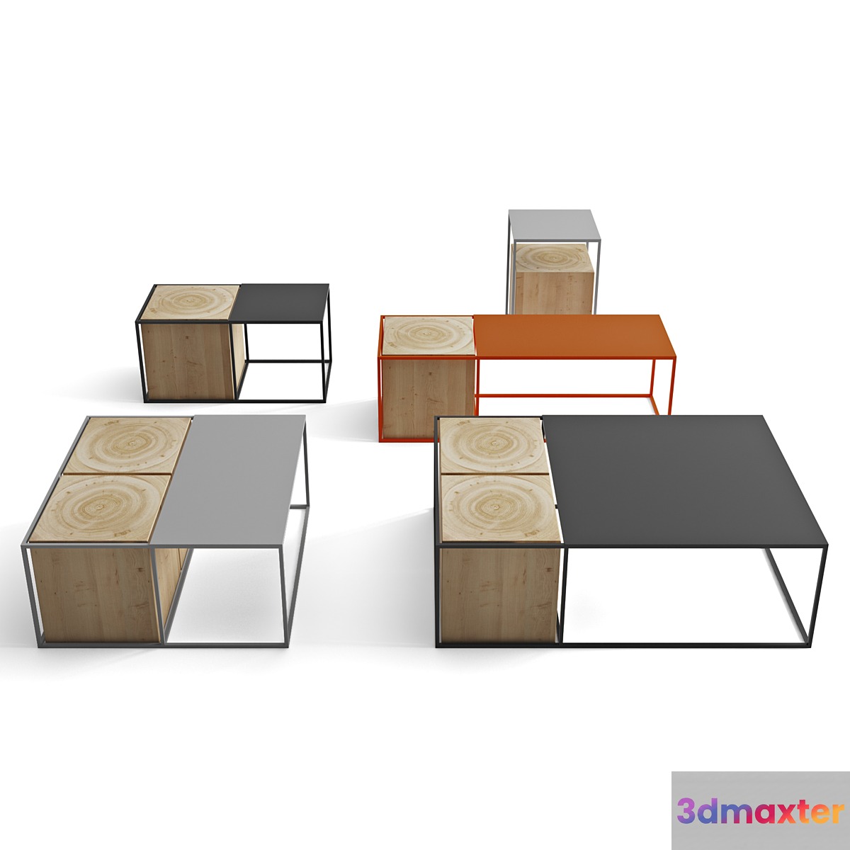 Poker - Coffee & Side Table