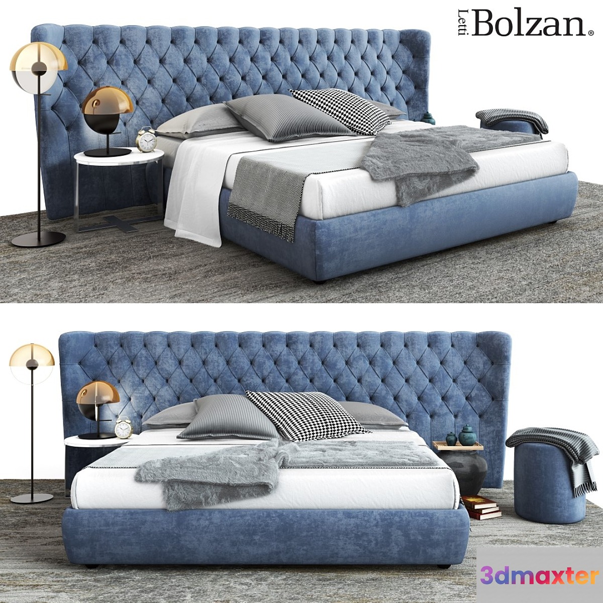 Bolzan Letti Selene extra large 3D Max