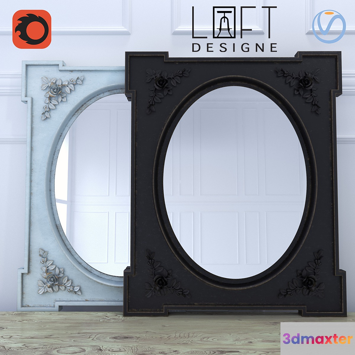 Mirror Loft Designe 3023 3D Max