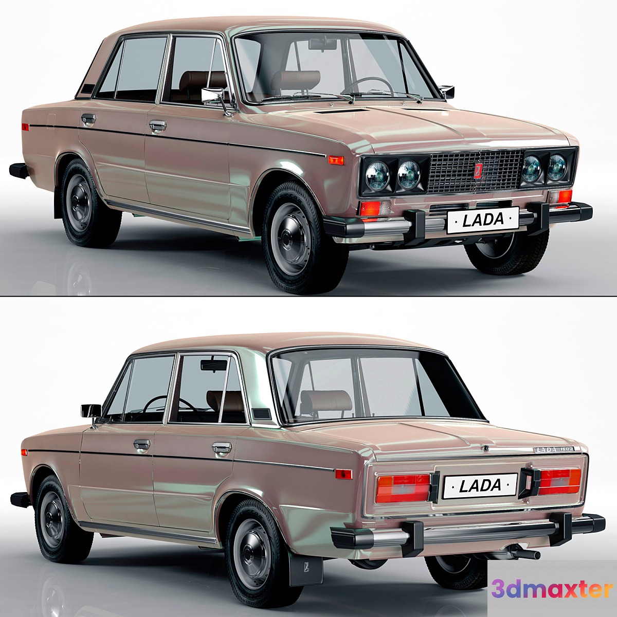 VAZ-2106 LADA 3D Max