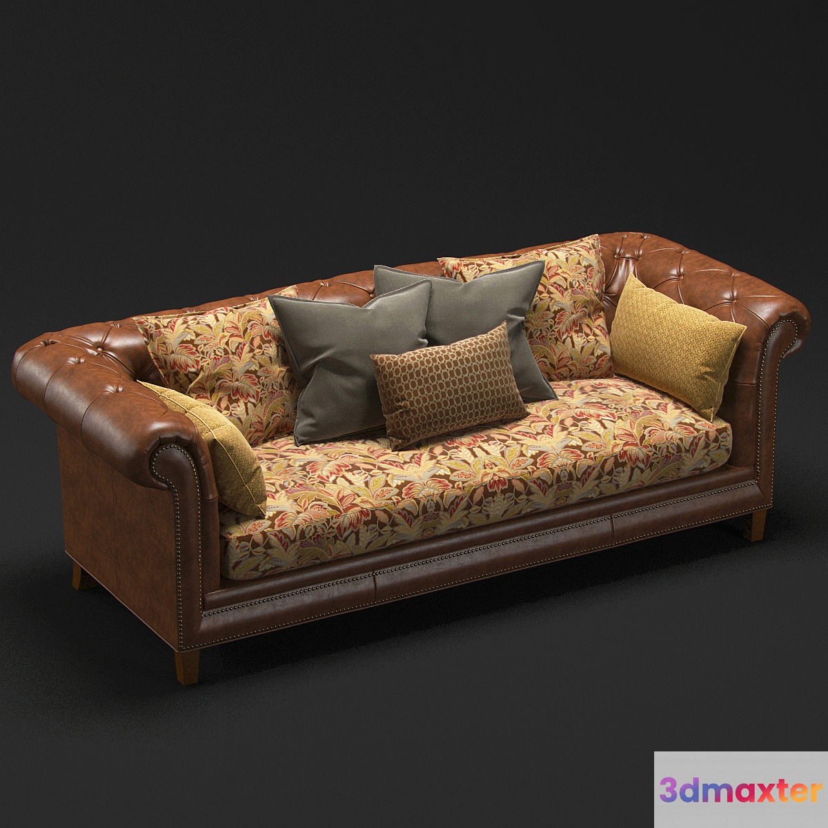 Moreno Leather Sofa - No.2