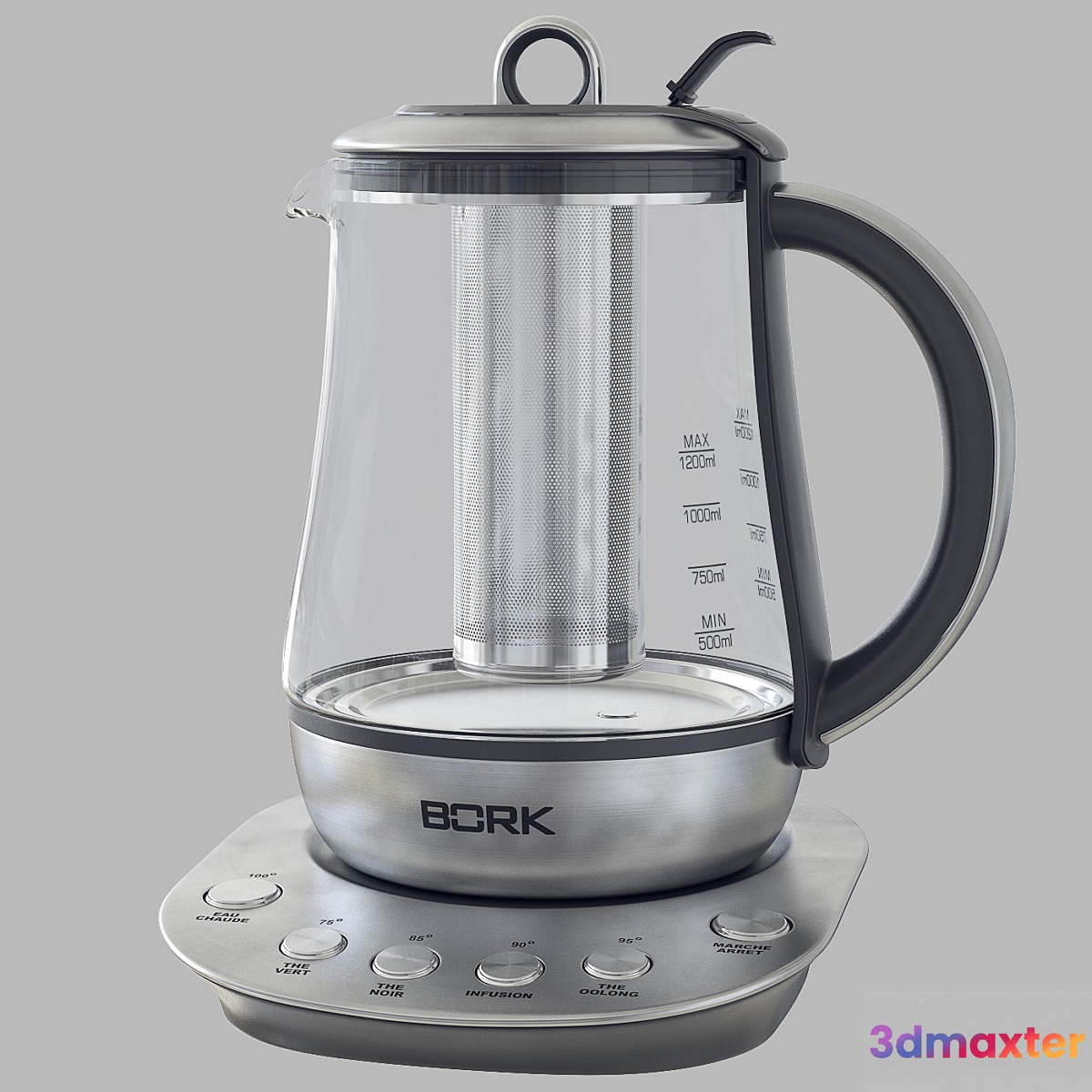 Electric Kettle Bork 3D Max
