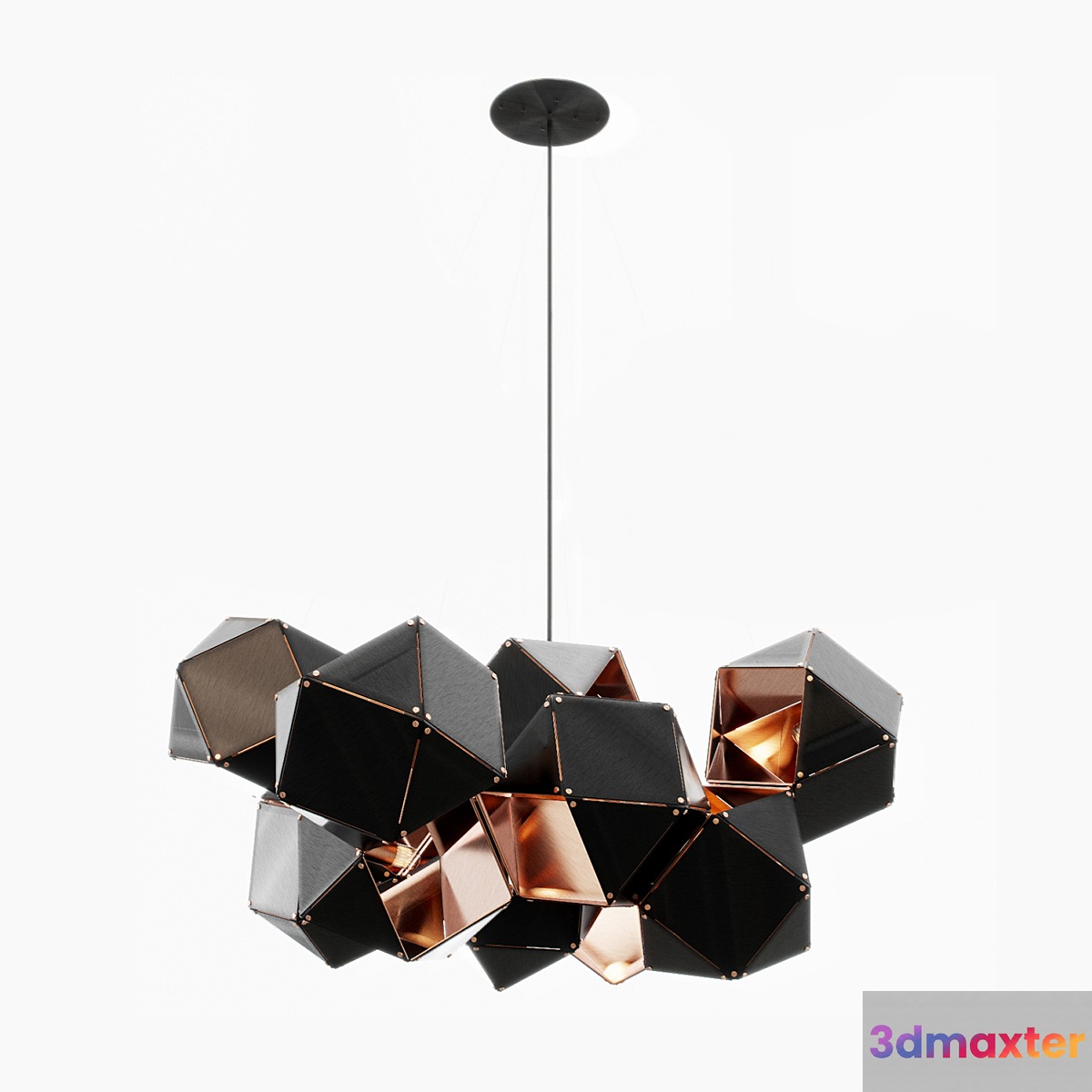 WELLES Central Chandelier by Gabriel Scott 3D Max
