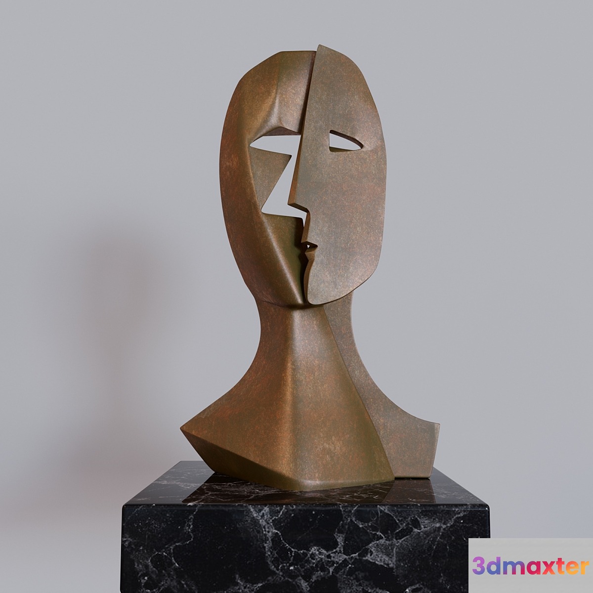 PABLO PICASSO BRONZE SCULPTURE MASK - No.2