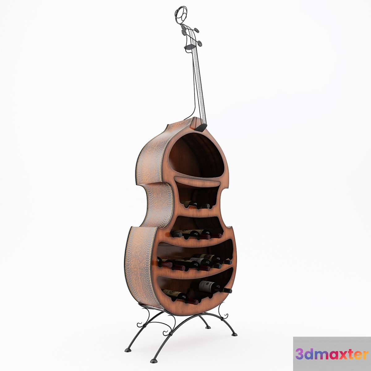 Mini-bar bass-2 3D Max