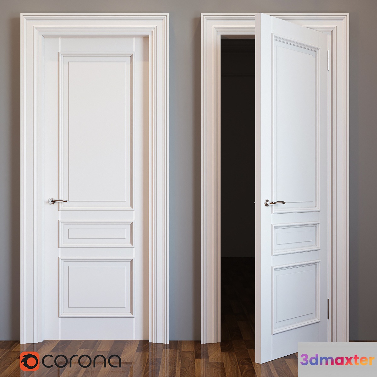 Classic wooden door - No.4
