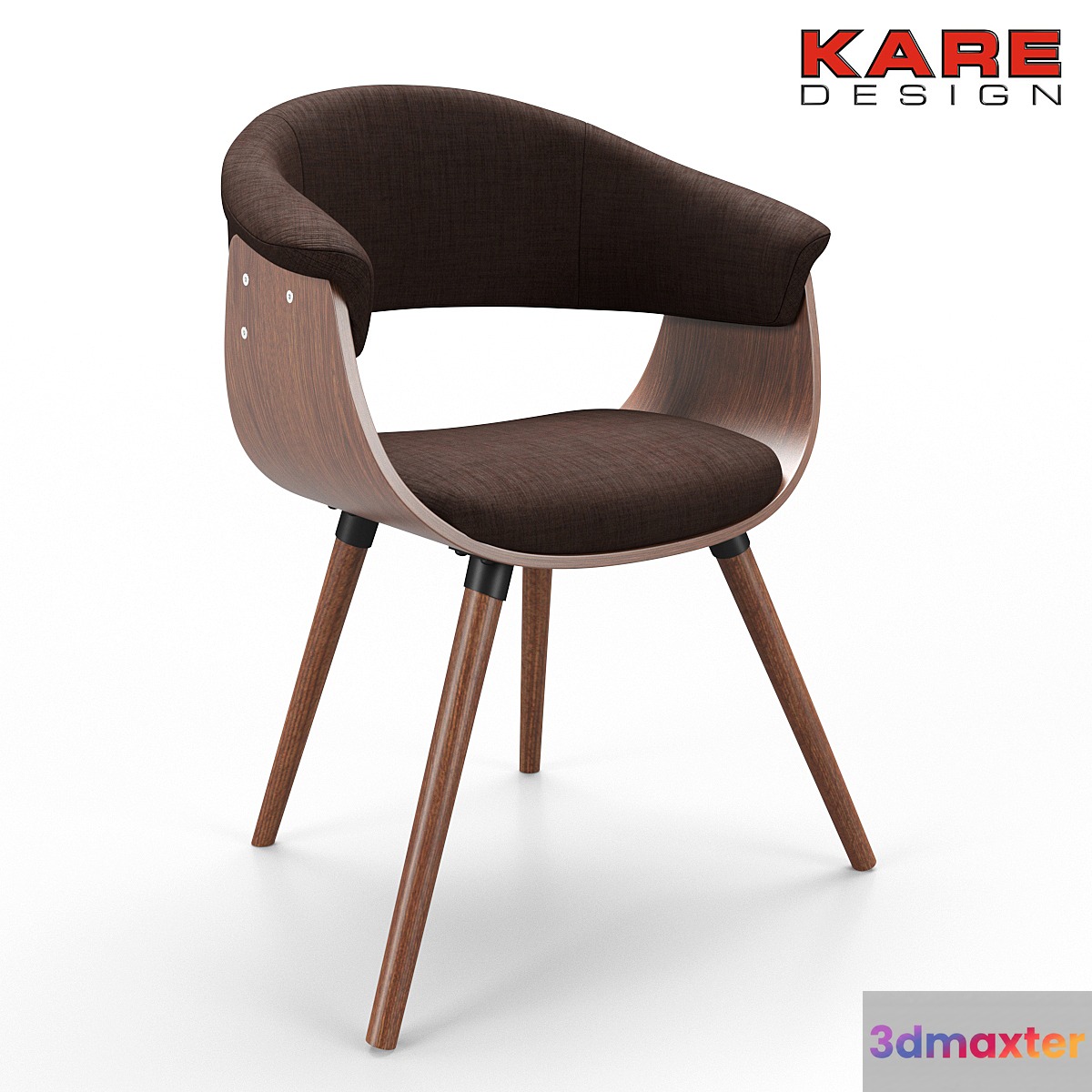 Kare Armchair Monaco Schoko - No.2