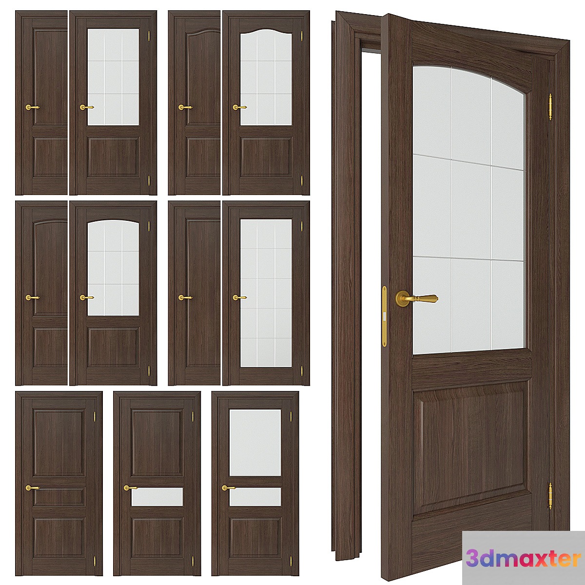 Doors Volhovets Interio NS 3D Max