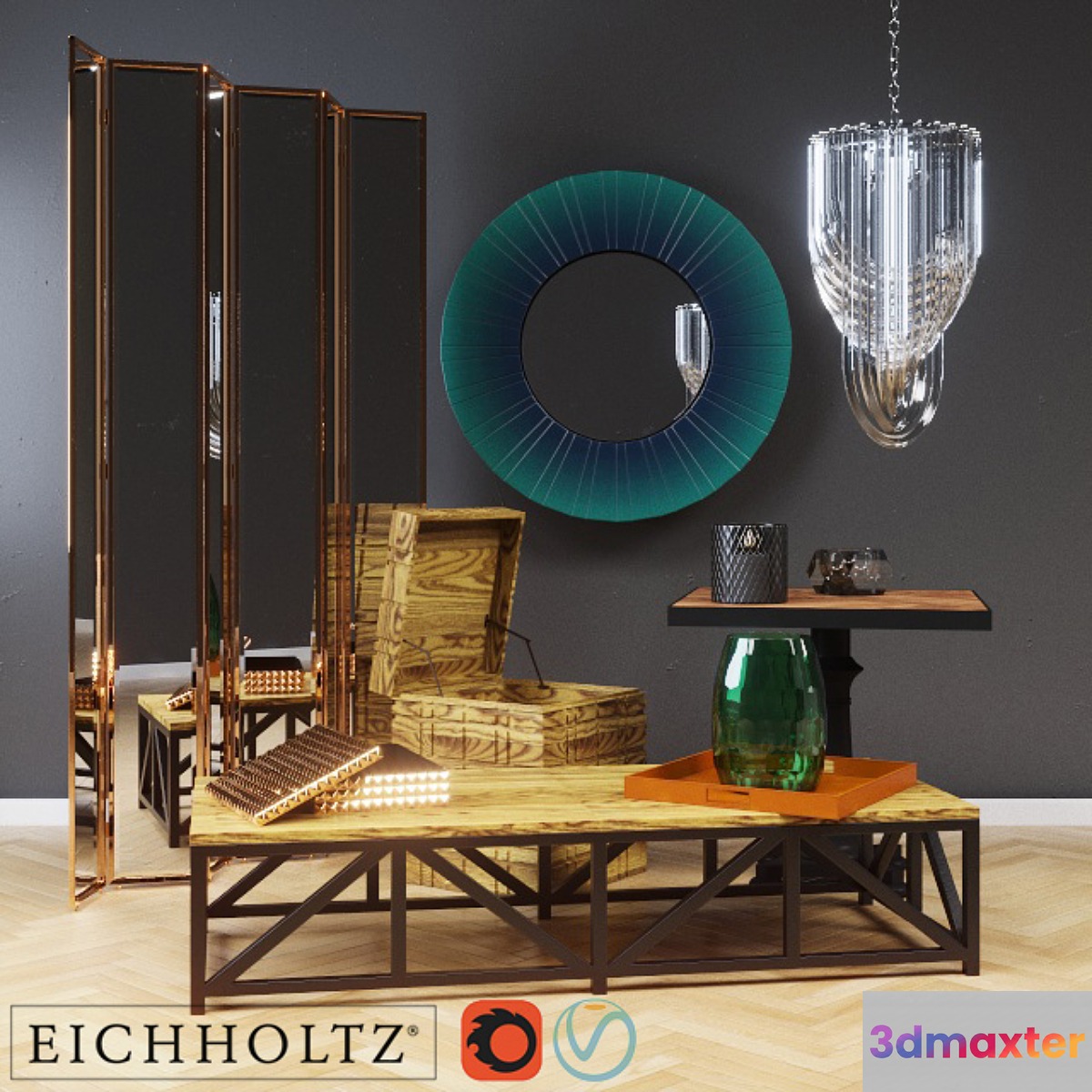 Eichholtz accessories set 2 3D Max