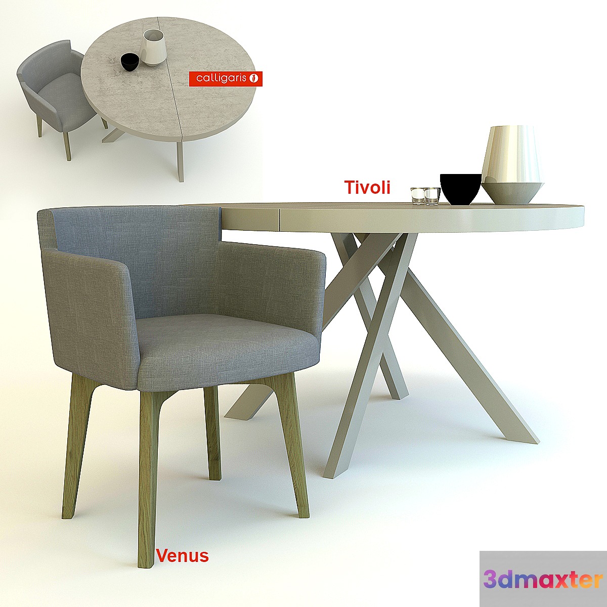 Calligaris Venus and Tivoli