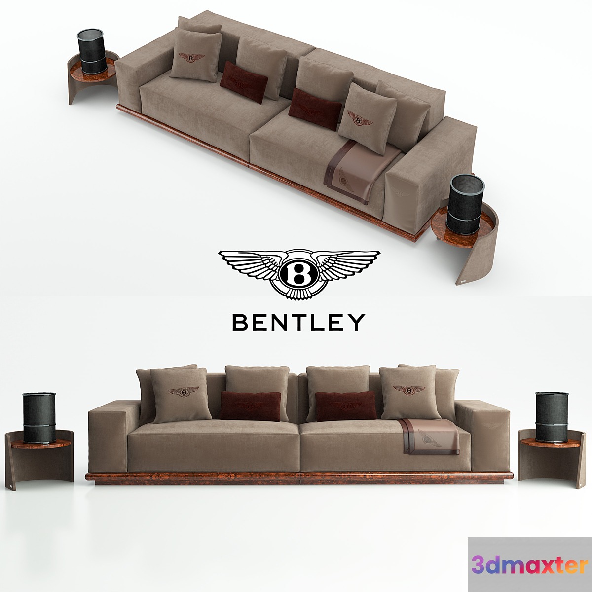 Bentley wellinghton sofa 3D Max