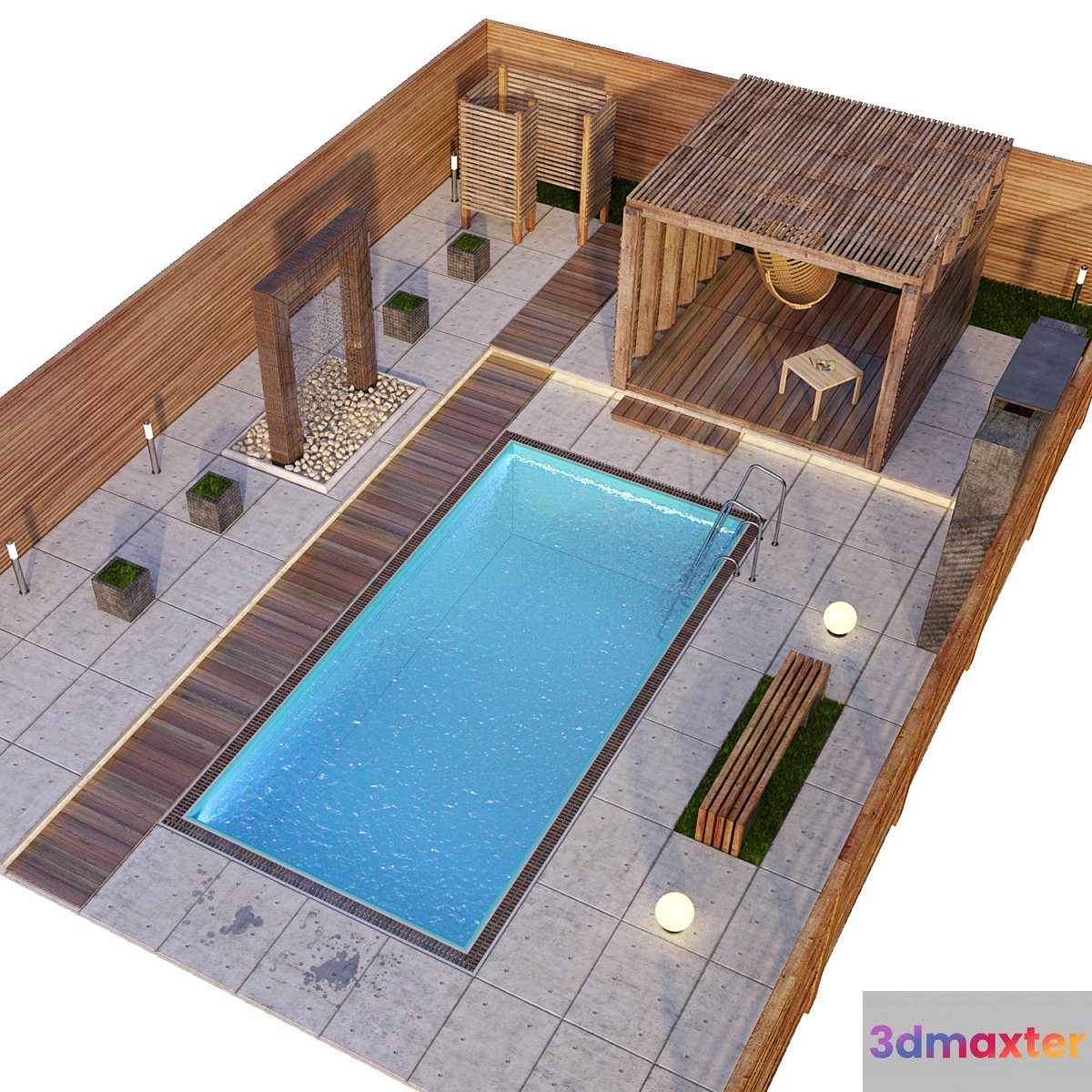 Set for Exterior