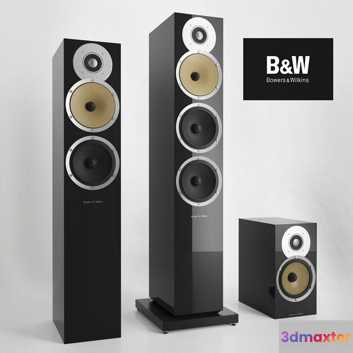 Bowers & Wilkins CM8 CM7 CM5 3D Max