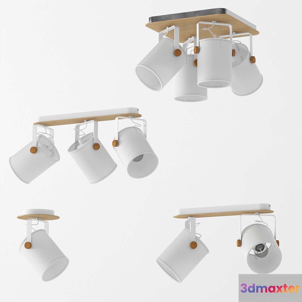 Ceiling lamps and sconces TK Lighting Series Relax White - No.2
