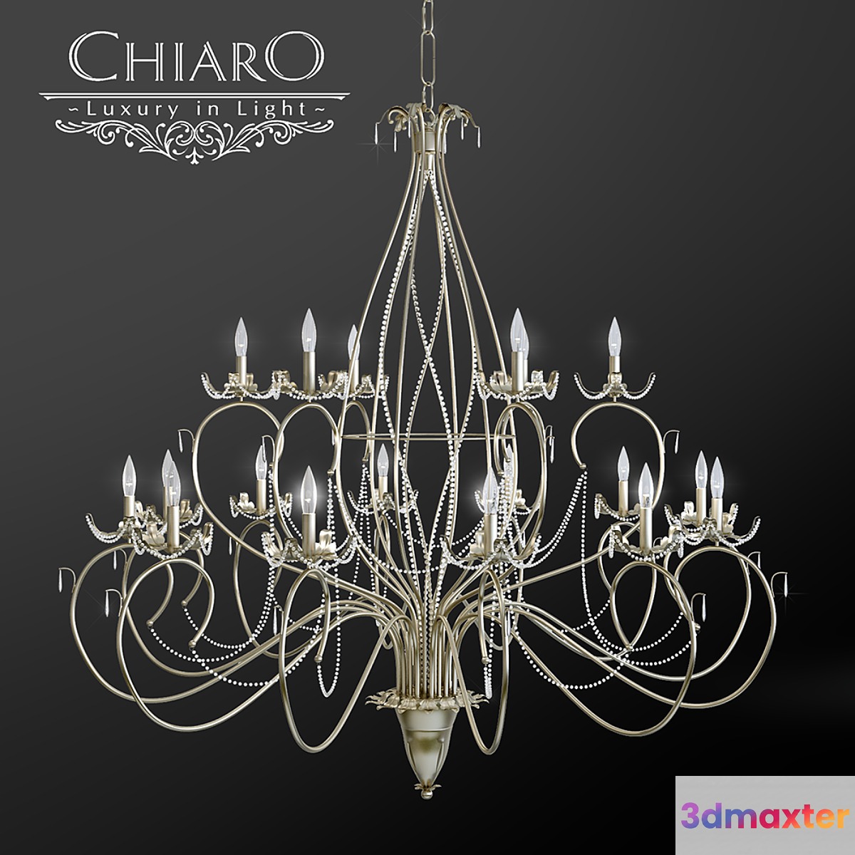 Chandelier Chiaro Valencia 3 - No.2
