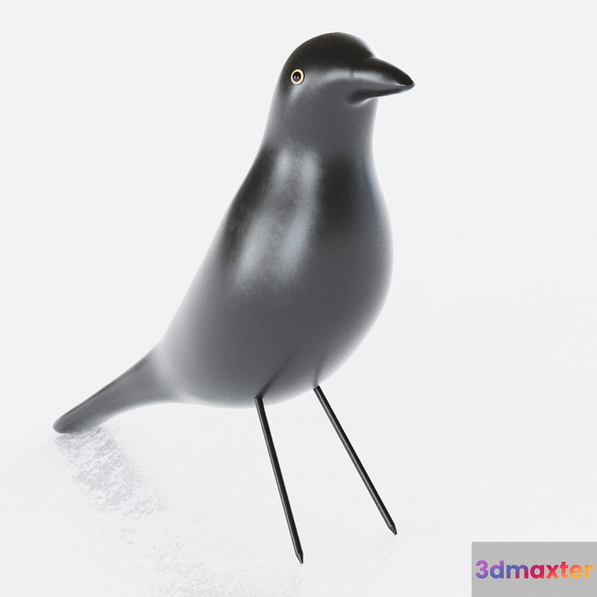 Eames House Bird Figurine 3D Max