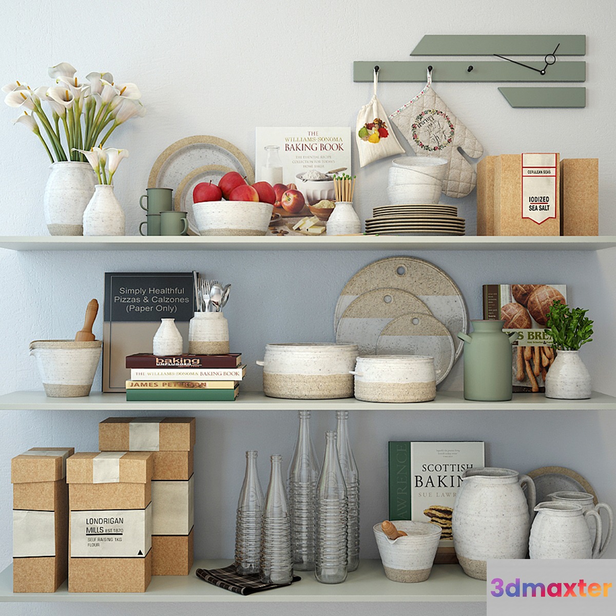 Set kitchen Green J17 - No.2