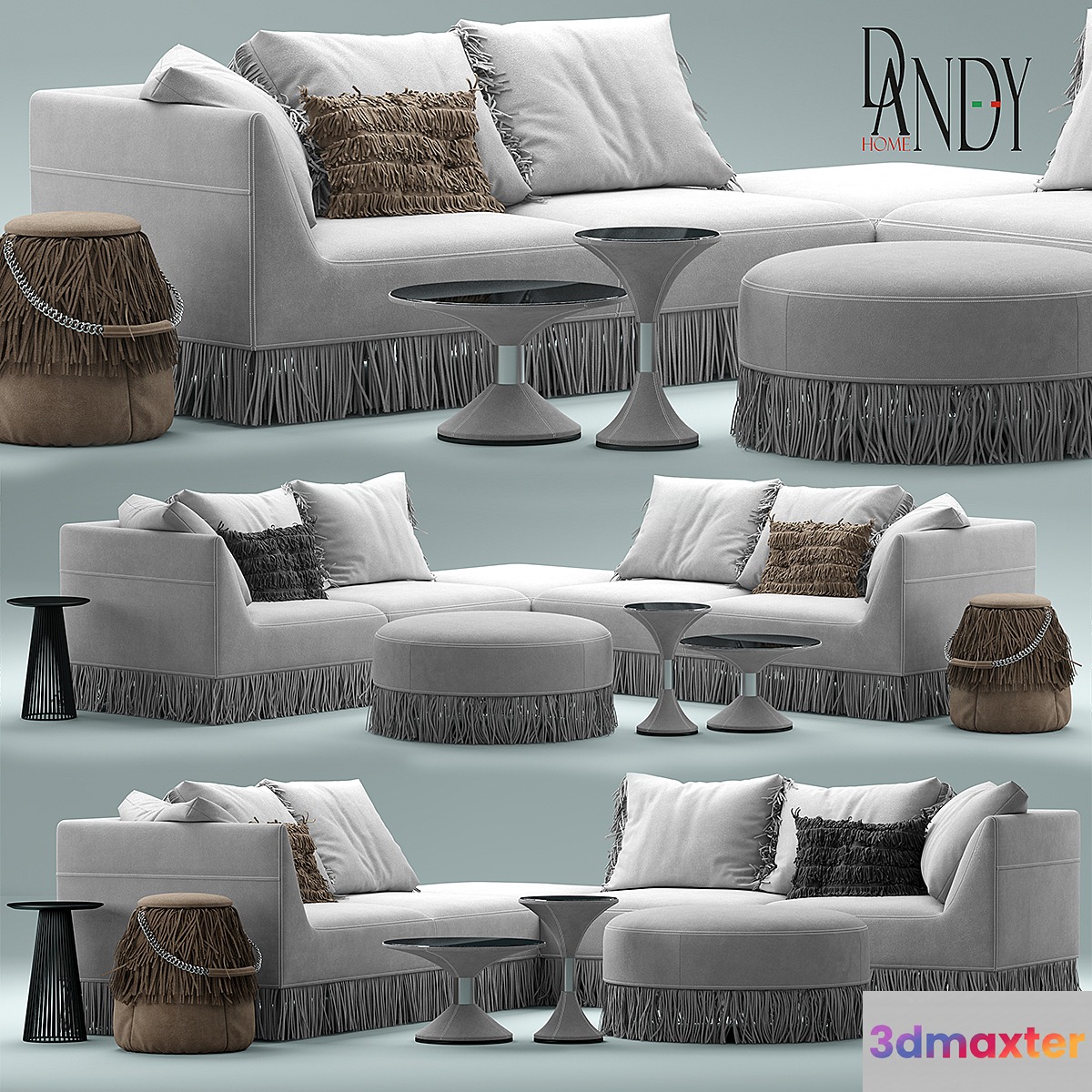 Sofa Gamma Marilyn 3D Max