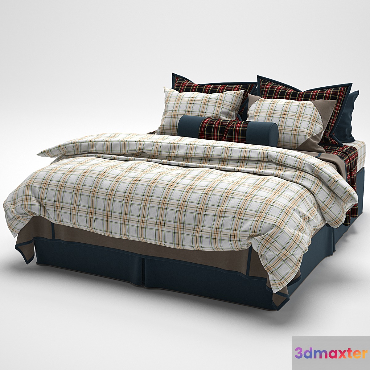 Bedclothes_1 3D Max