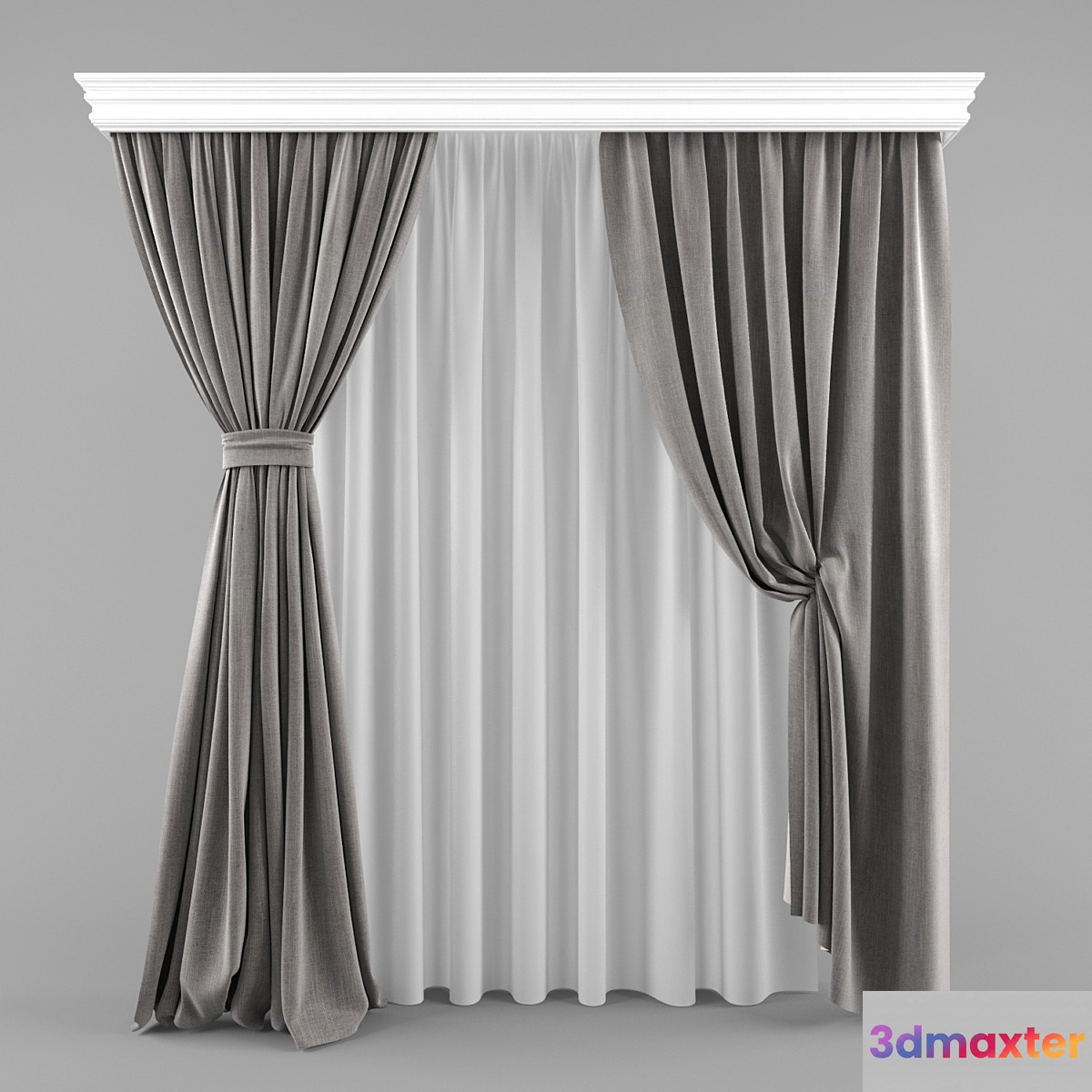 Curtains 01 3D Max