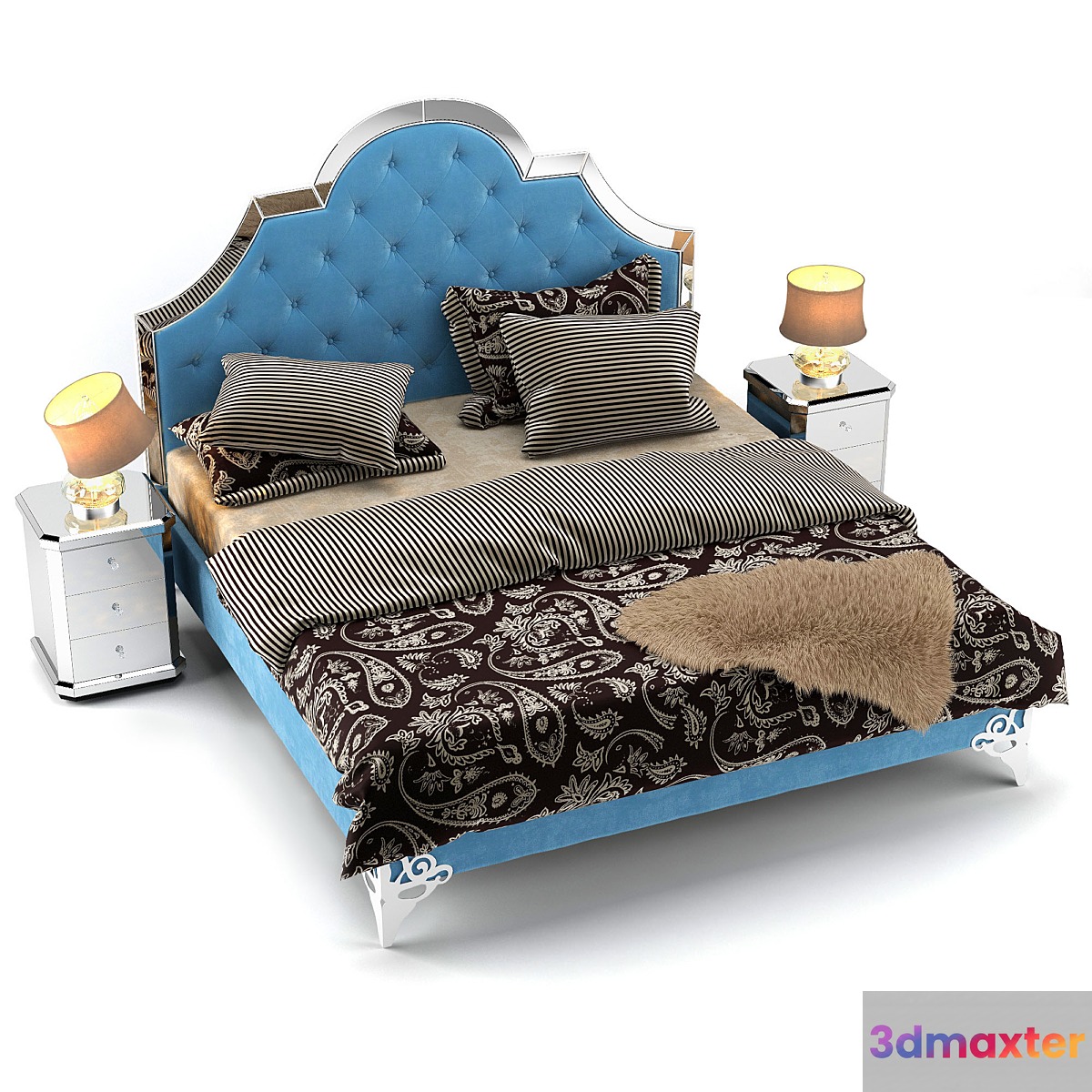 Bed Garda Decor 3D Max
