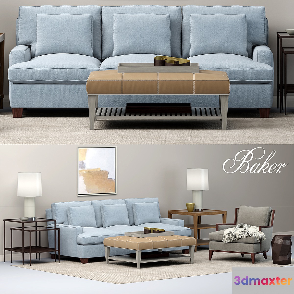 Furniture baker BARBARA BARRY 3D Max