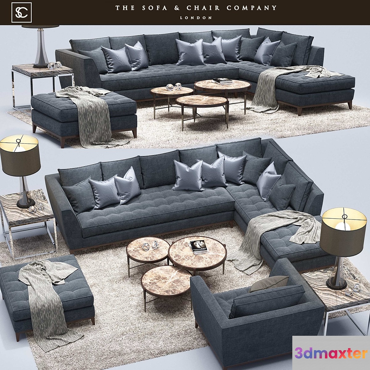 Barbican_CORNER SOFA _Cavus_Table lamp_Marlow_The sofa and chair company - No.3
