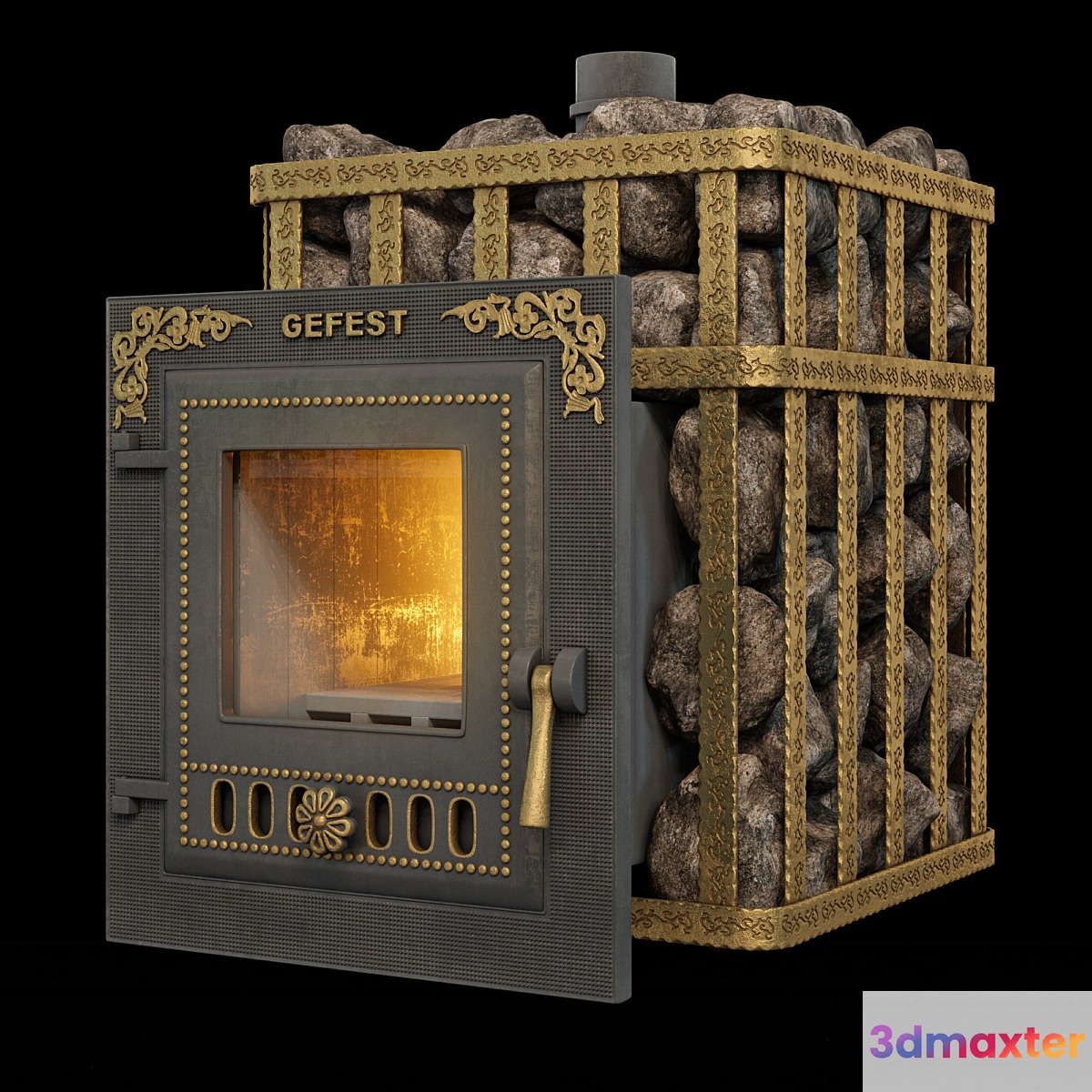 Cast Iron Stove Hephaestus