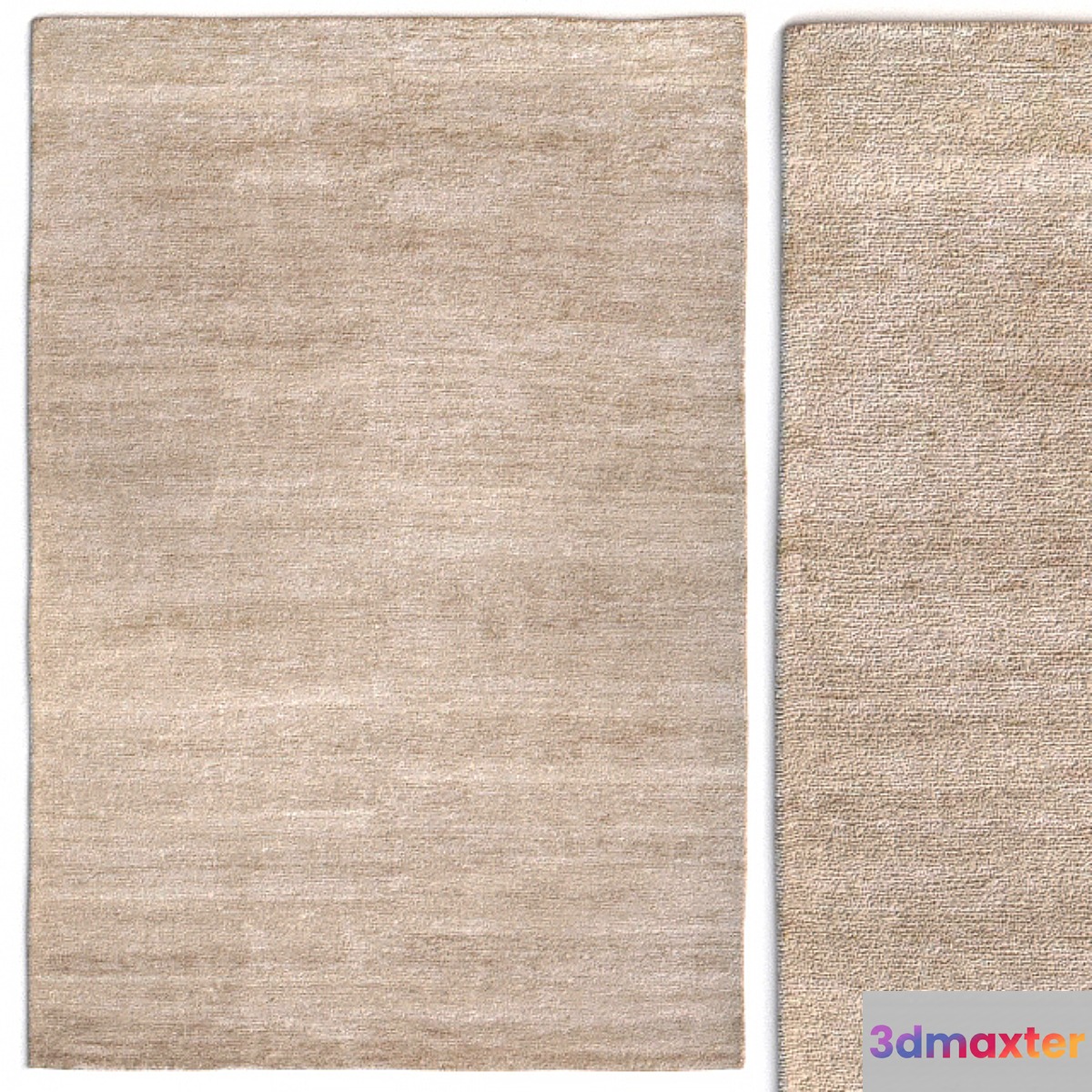 Rug The Rug Company Bamboo Silk Pale gold Rug