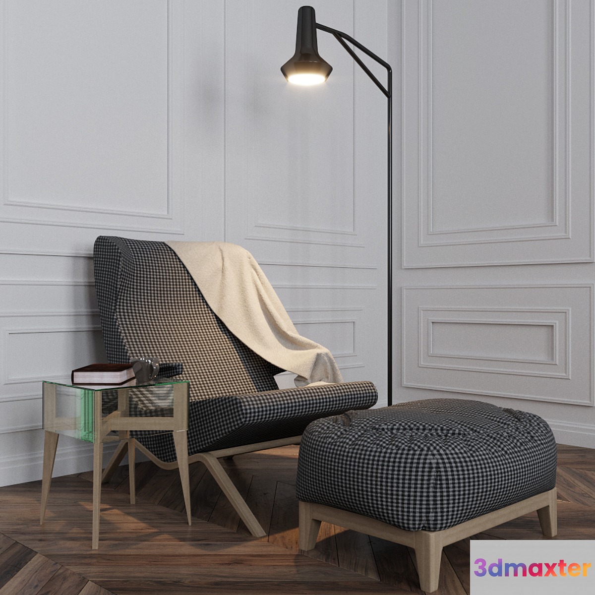 Ligne Roset mix 3D Max