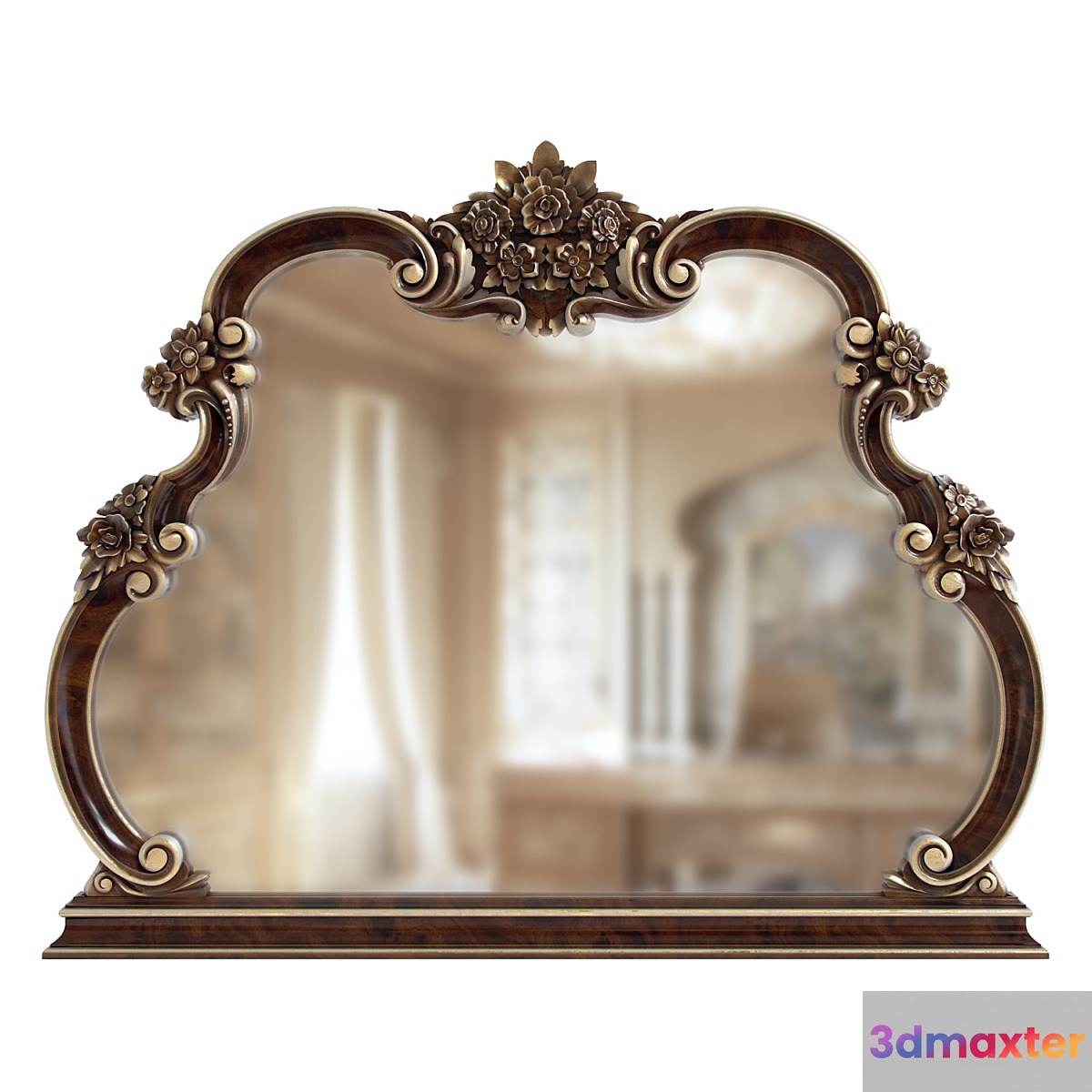 Table mirror 3D Max