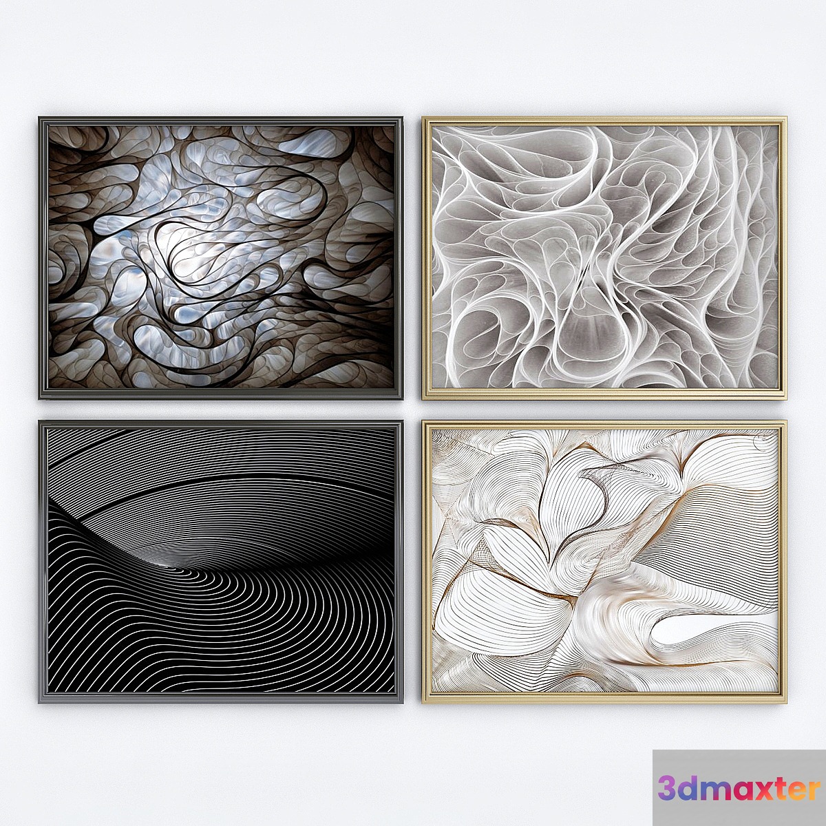 Pictures decoration 3D Max