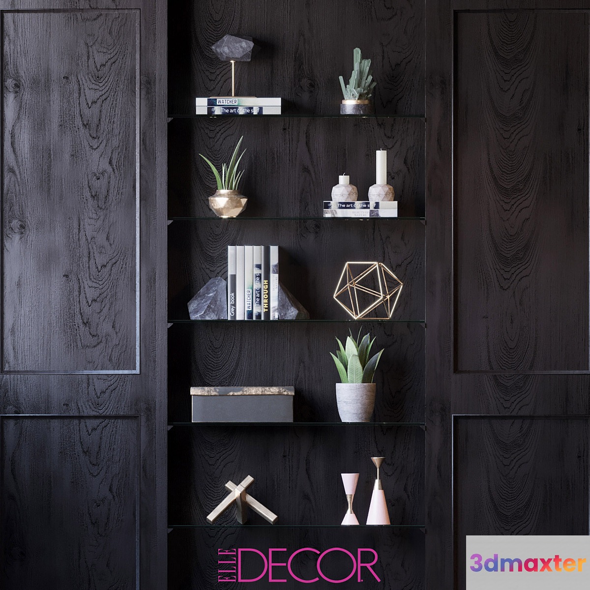 Elle DECOR Set 3D Max