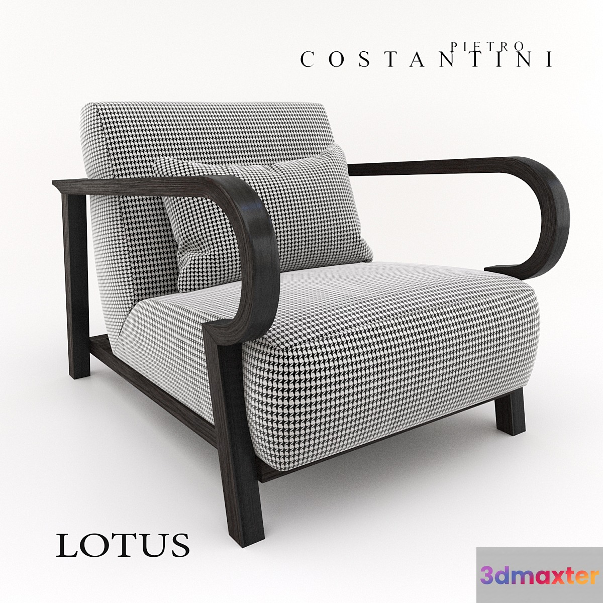 Armchair Costantini Pietro Lotus 3D Max