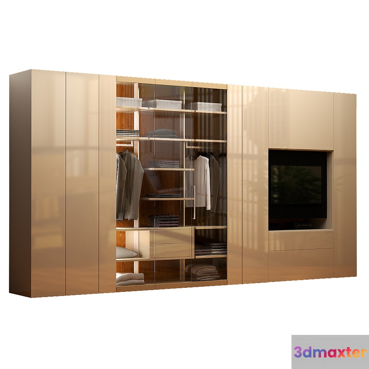 Caccaro_ROOMY cabinet 3D Max
