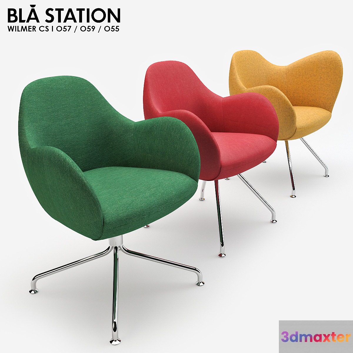 Bla Station Wilmer Armchair Set