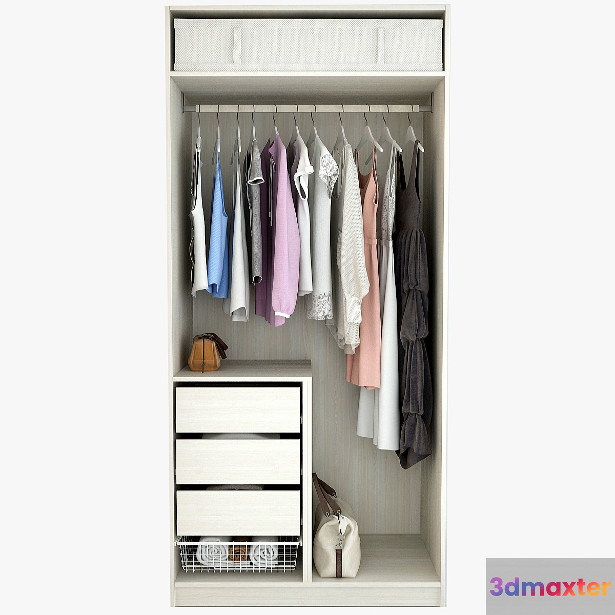 Wardrobe. Otdel_1 3D Max