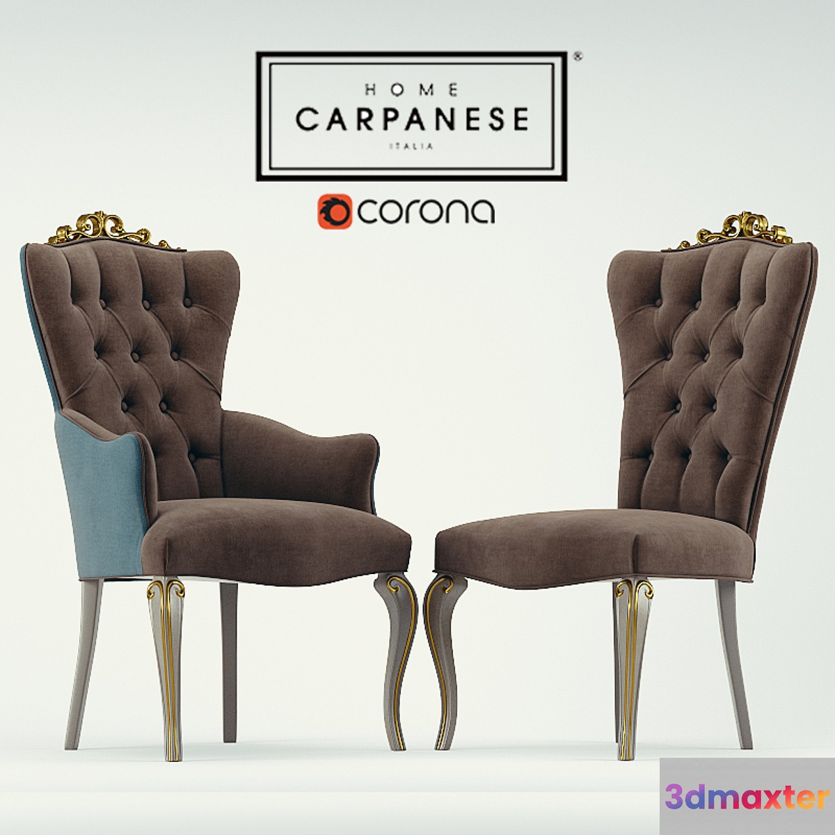 Chair and armchair Carpanese