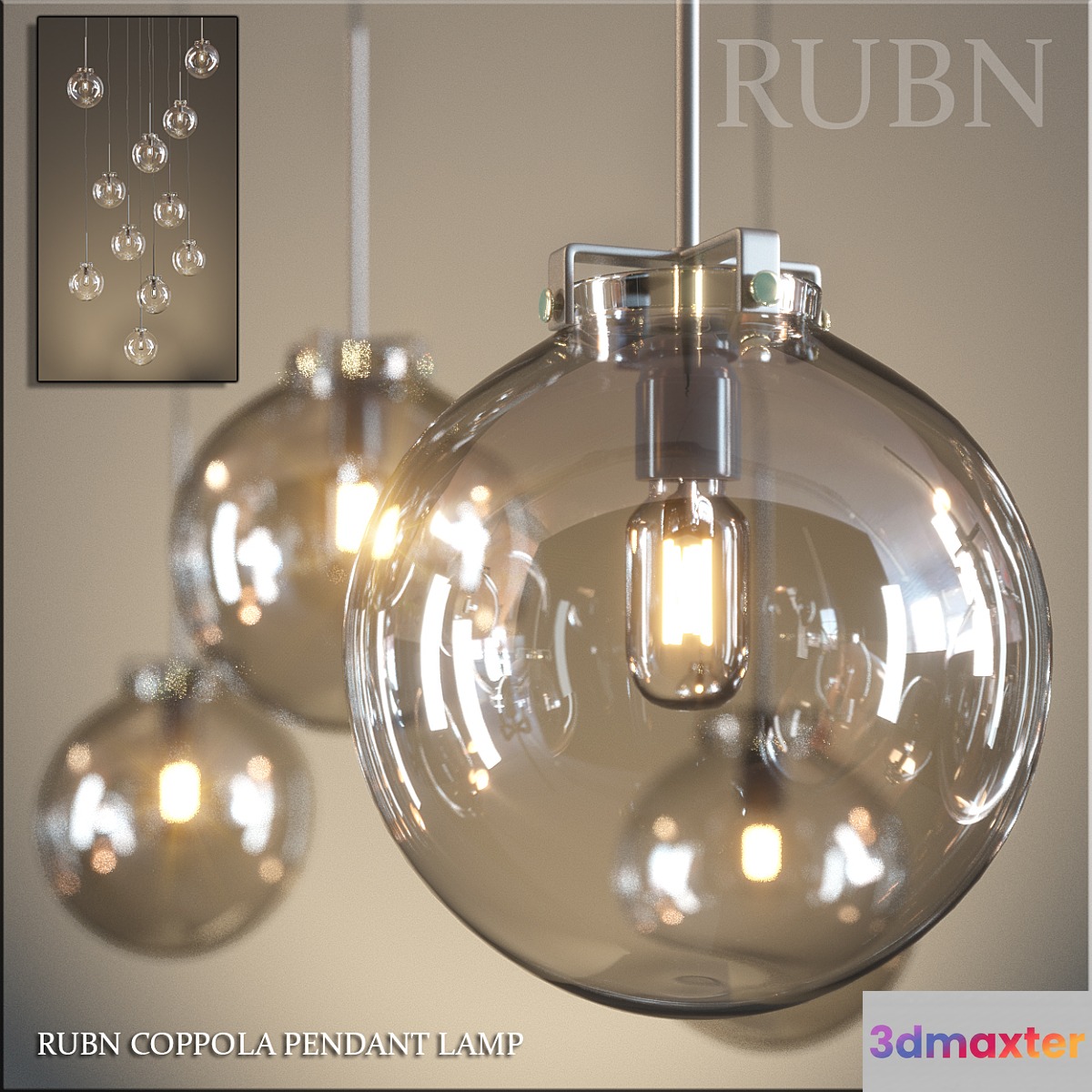 RUBN COPPOLA PENDANT LAMP - No.2