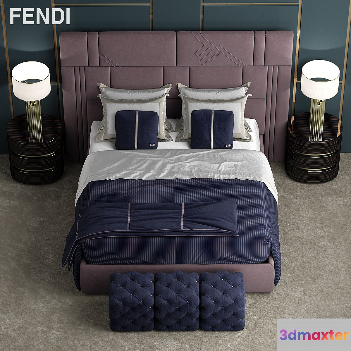 Bed fendi Nabucco Bed - No.3