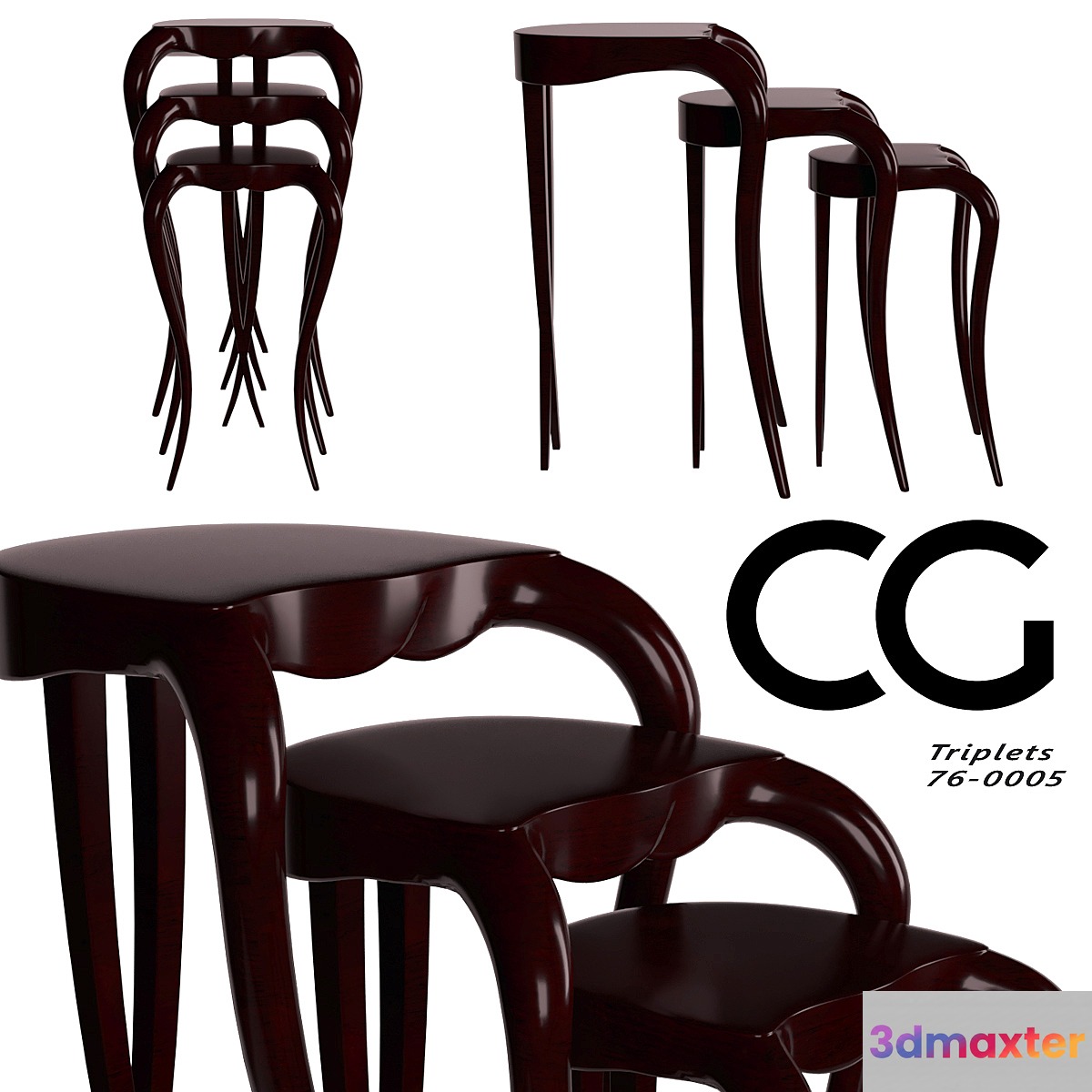 Table Triplets Christopher Guy - No.2
