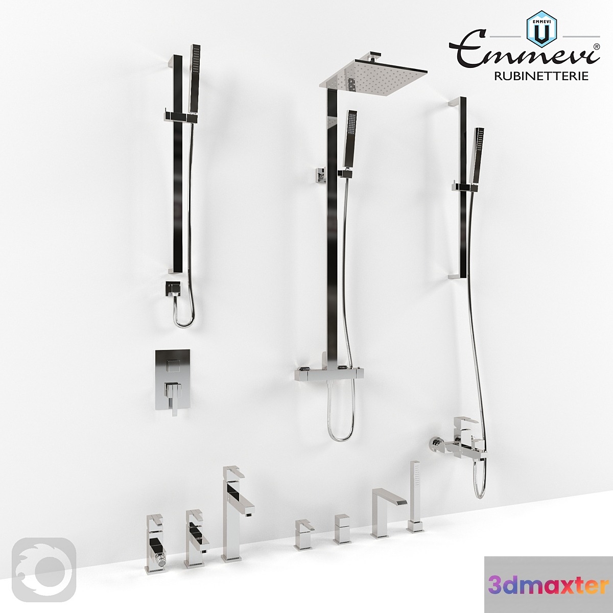 Mixers Emmevi collection of Sicily.