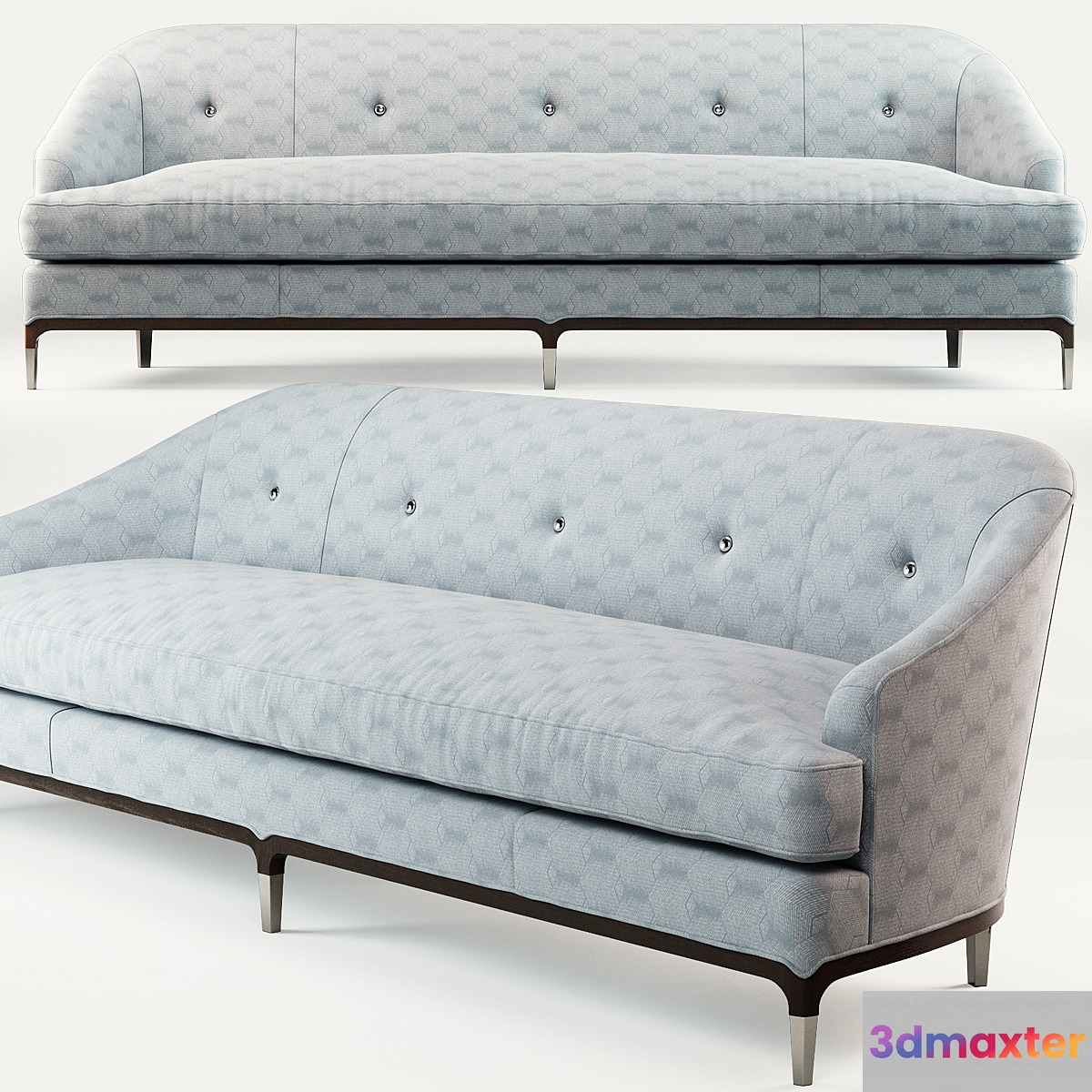 Baker Carnelian Sofa - No.2
