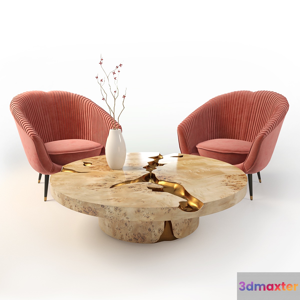 EMPIRE CENTER TABLE 3D Max