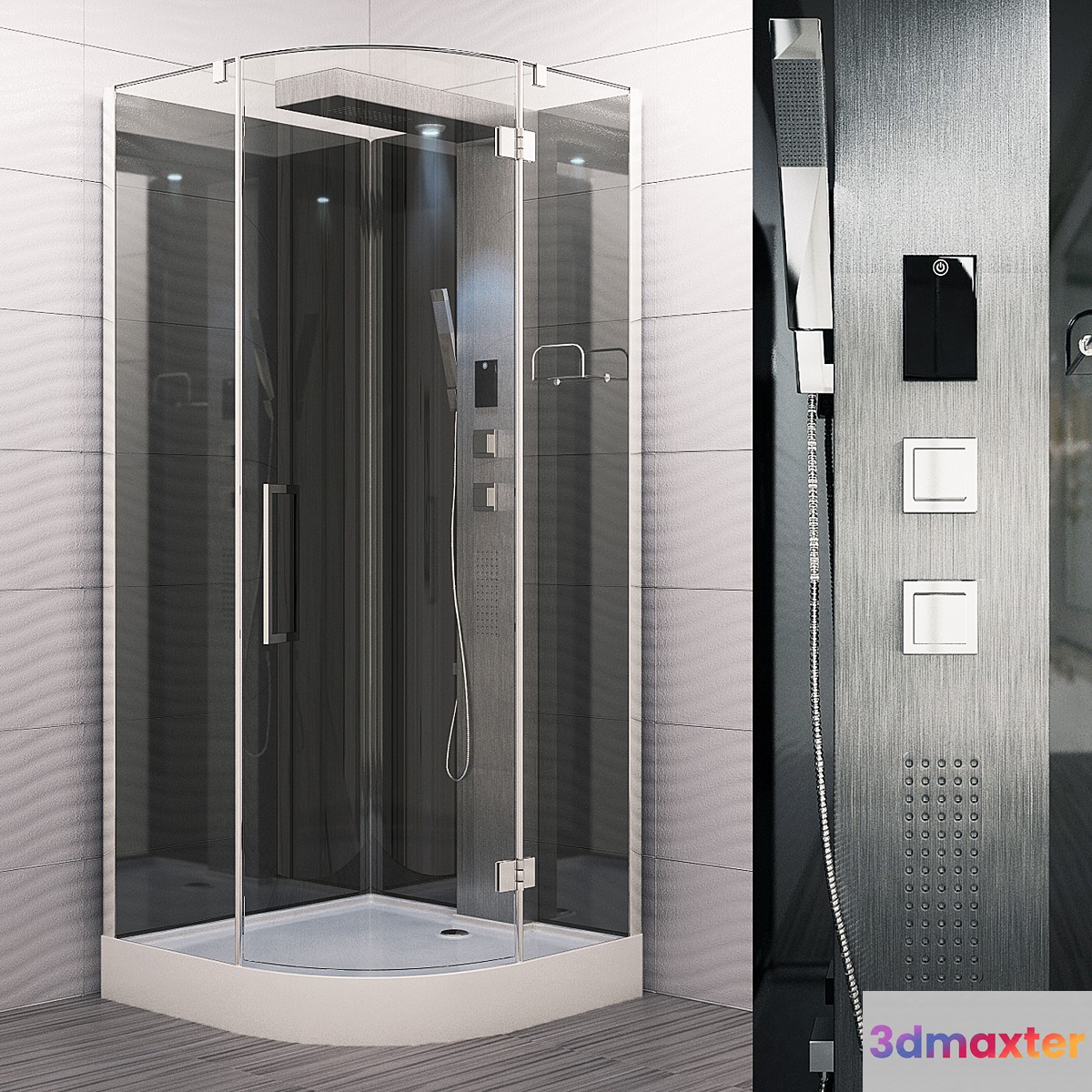 Shower Timo Armo 3D Max