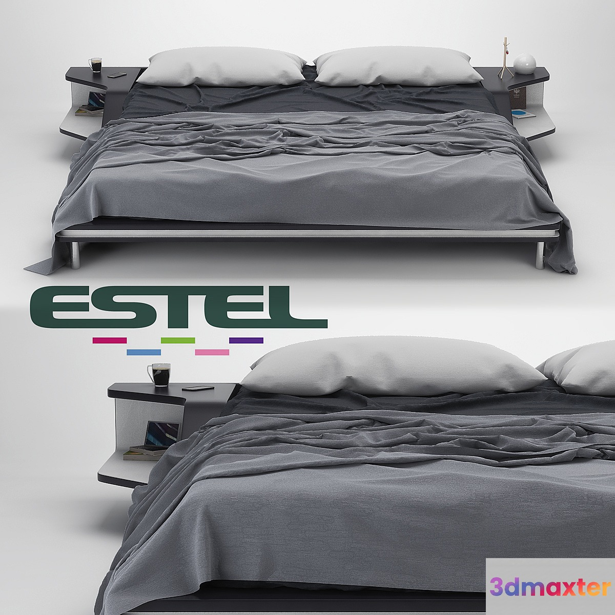 Bed Estel Ayrton 3D Max