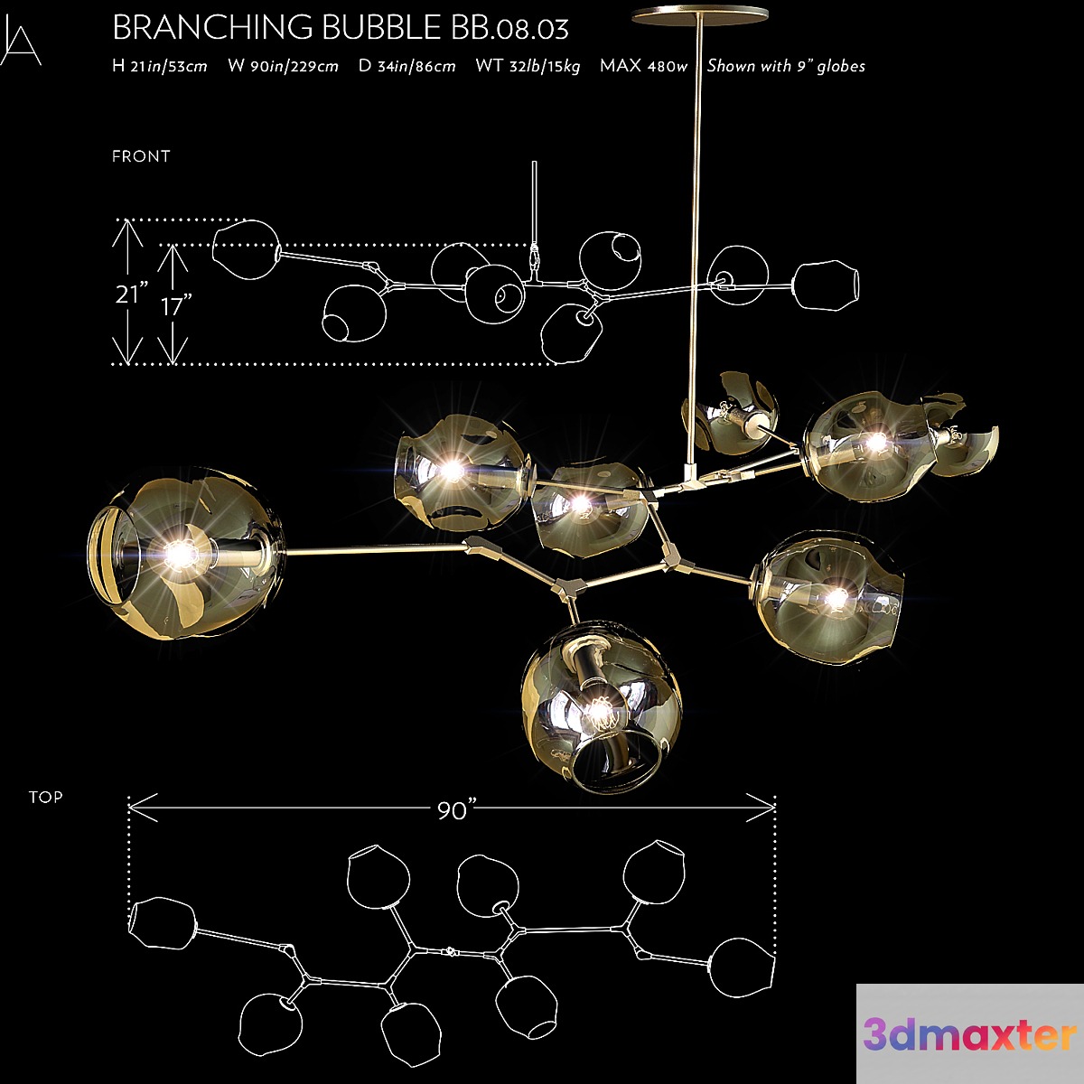 BRANCHING BUBBLE BB.08.03