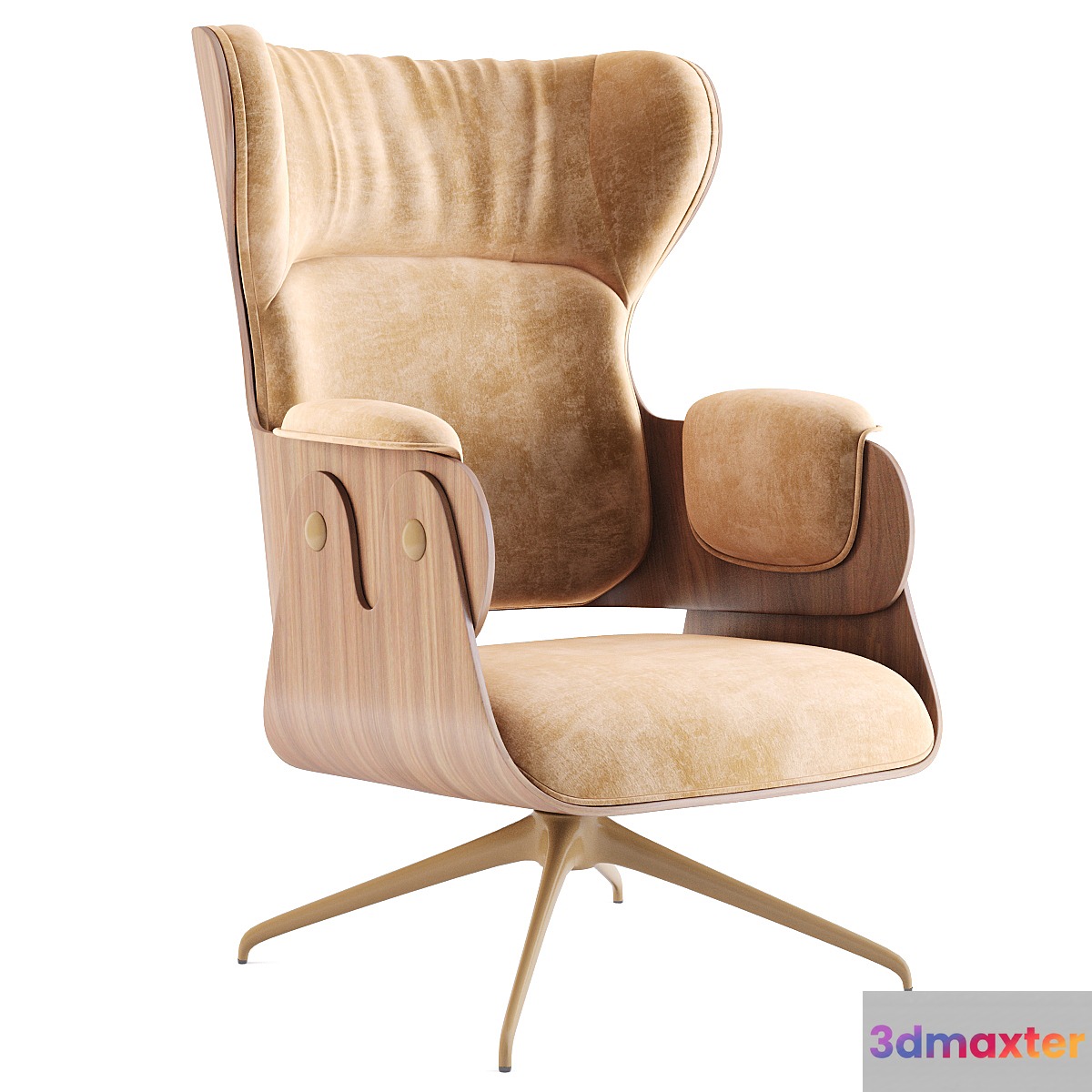Nuevo acabado para el Lounger. Jaime hayon 3D Max